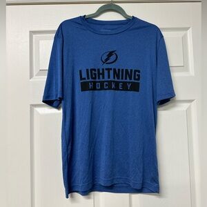 TB Sports Lightning Hockey Blue Men’s Tshirt Medium